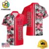 NCAA Rutgers Scarlet Knights Tropical Floral Design Hawaiian Shirt