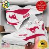 NCAA SMU Mustangs New Team Logo Custom Air Jordan 13 Shoes