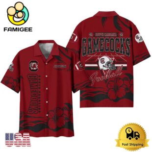 NCAA South Carolina Gamecocks Football Summer Vibes Custom Hawaiian Shirt