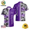 NCAA TCU Horned Frogs Tropical Floral Design Hawaiian Shirt