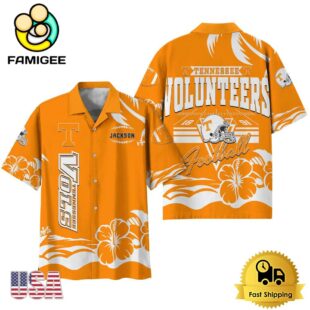 NCAA Tennessee Volunteers Football Summer Vibes Custom Hawaiian Shirt