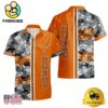 NCAA Texas Longhorns Tropical Floral Design Hawaiian Shirt
