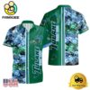 NCAA Tulane Green Wave Tropical Floral Design Hawaiian Shirt