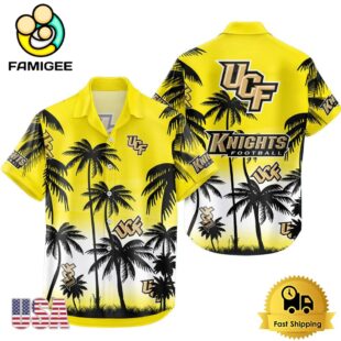 NCAA UCF Knights Coconut Forest Tropical Style Hawaiian Shirt