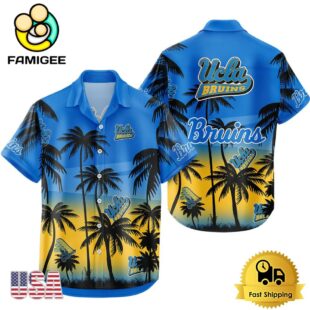 NCAA UCLA Bruins Coconut Forest Tropical Style Hawaiian Shirt