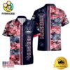 NCAA UConn Huskies Tropical Floral Design Hawaiian Shirt