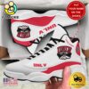 NCAA UNLV Rebels New Team Logo Custom Air Jordan 13 Shoes