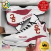 NCAA USC Trojans New Team Logo Custom Air Jordan 13 Shoes