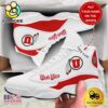 NCAA Utah Utes New Team Logo Custom Air Jordan 13 Shoes