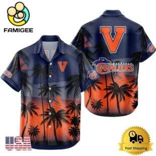 NCAA Virginia Cavaliers Coconut Forest Tropical Style Hawaiian Shirt