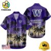NCAA Washington Huskies Coconut Forest Tropical Style Hawaiian Shirt