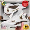 NCAA Wyoming Cowboys New Team Logo Custom Air Jordan 13 Shoes