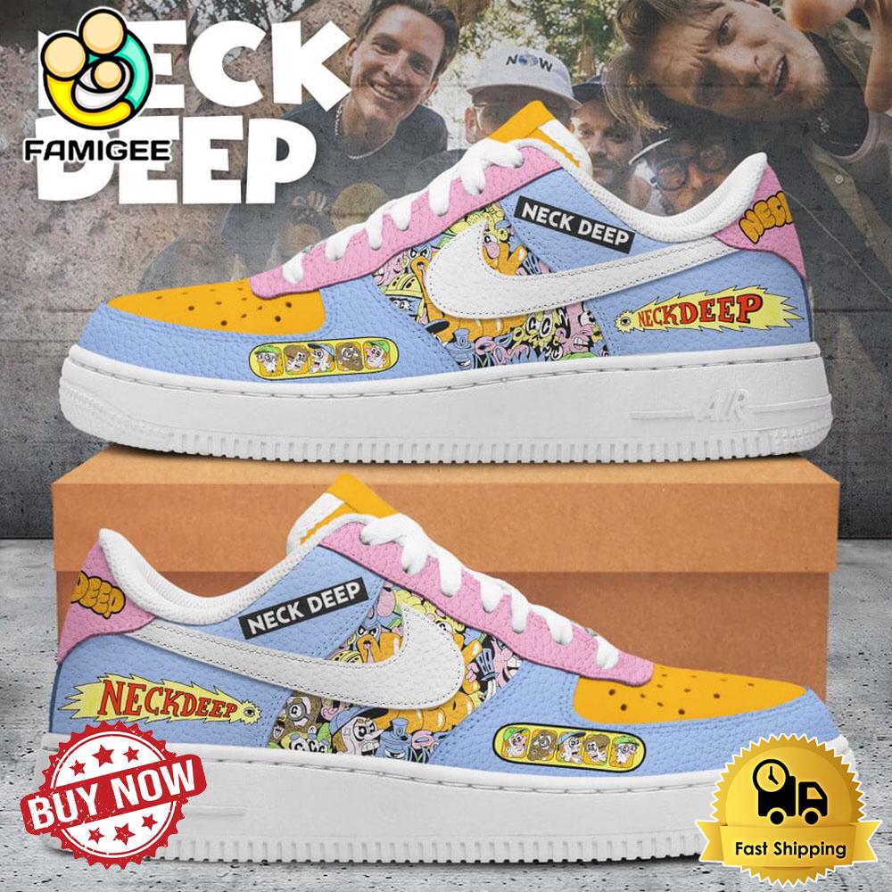 Neck Deep Anniversary 2025 Air Force 1 Shoes Neck Deep Anniversary 2025 Air Force 1 Shoes