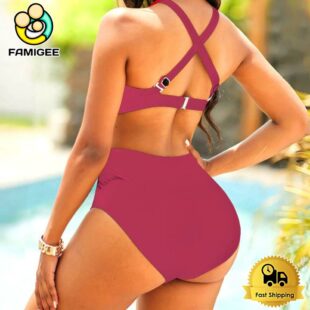 NFL Arizona Cardinals Custom Sports Women Crisscross Swimsuit