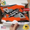 NFL Cincinnati Bengals Classic Team Logo Custom Air Jordan 4 Shoes