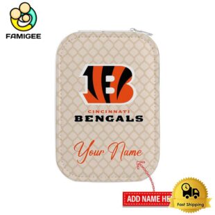 NFL Cincinnati Bengals Custom Led Makeup Box