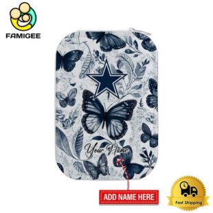 NFL Dallas Cowboys Beautiful Butterfly Custom Led Makeup Box