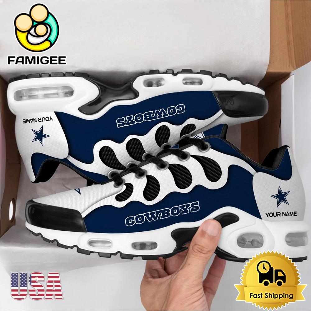 NFL Dallas Cowboys New Logo Design Custom Air Max Plus Shoes NFL Dallas Cowboys New Logo Design Custom Air Max Plus Shoes