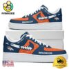 NFL Denver Broncos New Logo Design Custom Air Force 1 Shoes