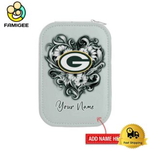 NFL Green Bay Packers Chic Fantasy Custom Led Makeup Box