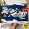 NFL Indianapolis Colts Classic Team Logo Custom Air Jordan 4 Shoes
