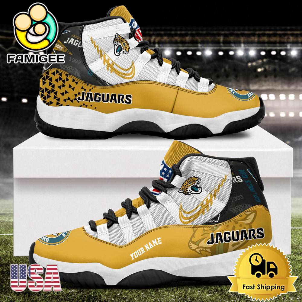 NFL Jacksonville Jaguars Every Down Counts Custom Air Jordan 11 Shoes NFL Jacksonville Jaguars Every Down Counts Custom Air Jordan 11 Shoes