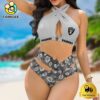 NFL Las Vegas Raiders Cut Out Sports Bikini