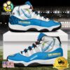 NFL Los Angeles Chargers Every Down Counts Custom Air Jordan 11 Shoes