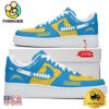 NFL Los Angeles Chargers New Logo Design Custom Air Force 1 Shoes