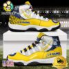 NFL Los Angeles Rams Every Down Counts Custom Air Jordan 11 Shoes
