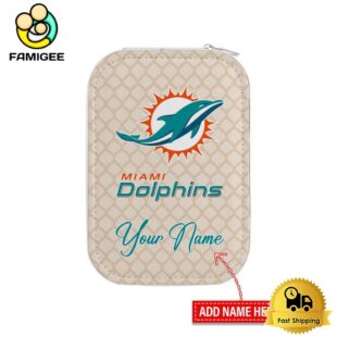 NFL Miami Dolphins Custom Led Makeup Box