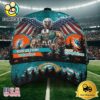 NFL Miami Dolphins Mascot Logo Custom Name Baseball Cap