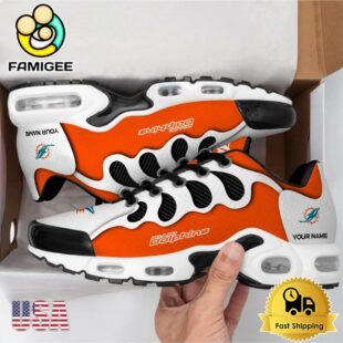 NFL Miami Dolphins New Logo Design Custom Air Max Plus Shoes