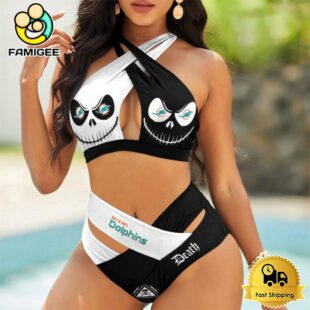 NFL Miami Dolphins Team Women Crisscross Swimsuit