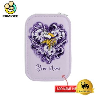 NFL Minnesota Vikings Chic Fantasy Custom Led Makeup Box