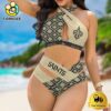 NFL New Orleans Saints Cut Out Sports Bikini