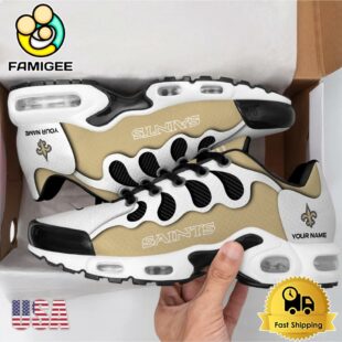 NFL New Orleans Saints New Logo Design Custom Air Max Plus Shoes
