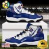 NFL New York Giants Every Down Counts Custom Air Jordan 11 Shoes