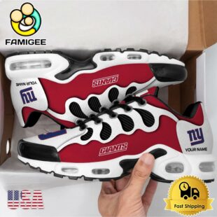 NFL New York Giants New Logo Design Custom Air Max Plus Shoes