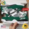 NFL New York Jets Classic Team Logo Custom Air Jordan 4 Shoes