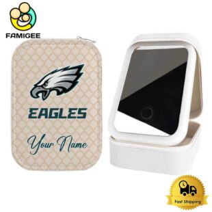 NFL Philadelphia Eagles Custom Led Makeup Box
