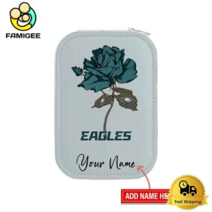 NFL Philadelphia Eagles Flower Custom Led Makeup Box