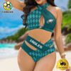 NFL Philadelphia Eagles Halter Neck Women Crisscross Swimsuit