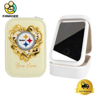 NFL Pittsburgh Steelers Chic Fantasy Custom Led Makeup Box