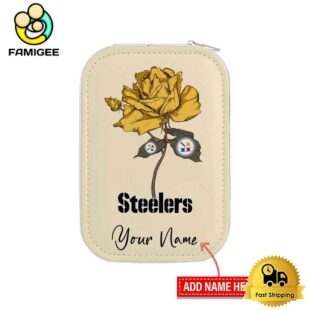 NFL Pittsburgh Steelers Flower Custom Led Makeup Box