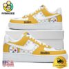 NFL Pittsburgh Steelers New Logo Design Custom Air Force 1 Shoes