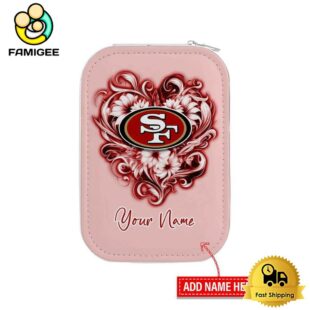 NFL San Francisco 49ers Chic Fantasy Custom Led Makeup Box
