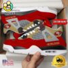 NFL San Francisco 49ers Classic Team Logo Custom Air Jordan 4 Shoes