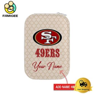 NFL San Francisco 49ers Custom Led Makeup Box