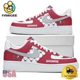 NFL Tampa Bay Buccaneers New Logo Design Custom Air Force 1 Shoes